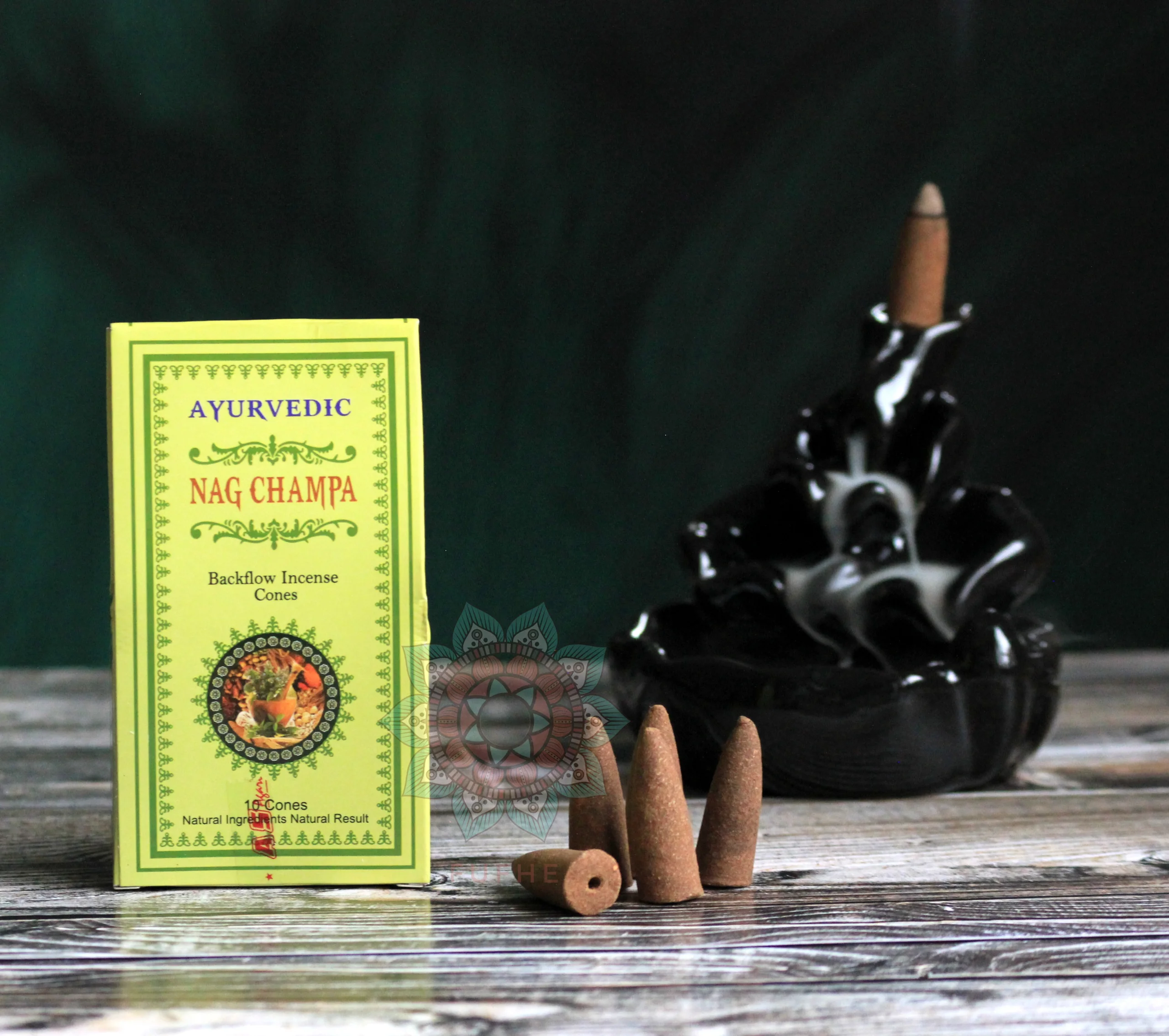 Ayurvedic Nag Champa Geri Akış Tütsü Backflow